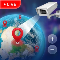 Значок Live Cam Earth Map - GPS Cam
